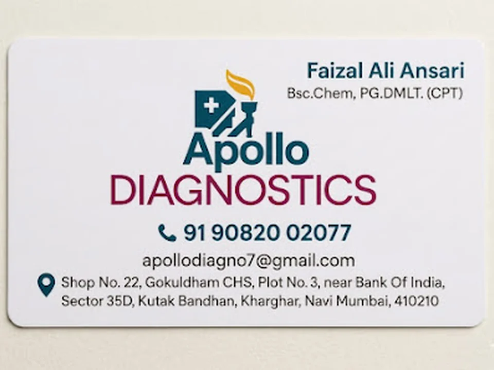 Apollo Diagnostics - Blood Tests - Home Collection & Full Body Checkups in Navi Mumbai