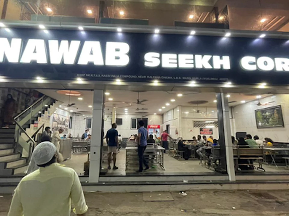 Nawab Seekh Corner Restaurant.