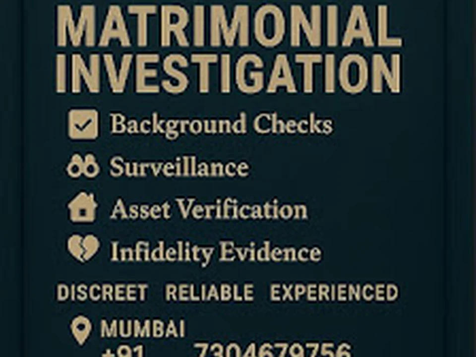 Seekproof Detective services | Private Detective Agency in Mumbai | Detective Services in Jogeshwari East, Mumbai