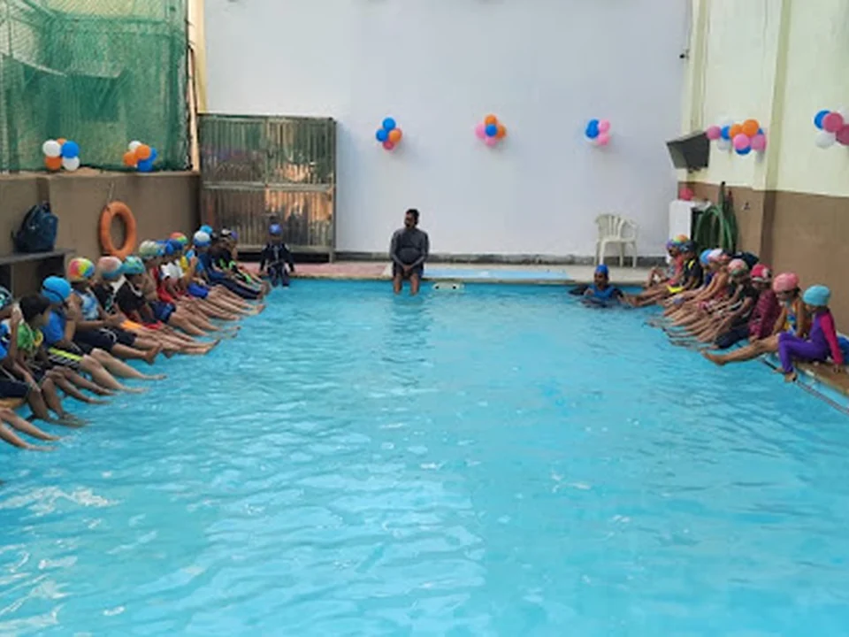 Sharada Swimming Academy for Age Group 5 to 15 years Only.