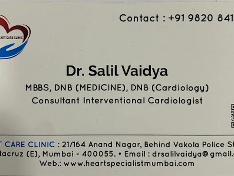 Dr. Salil Vaidya, Mumbai