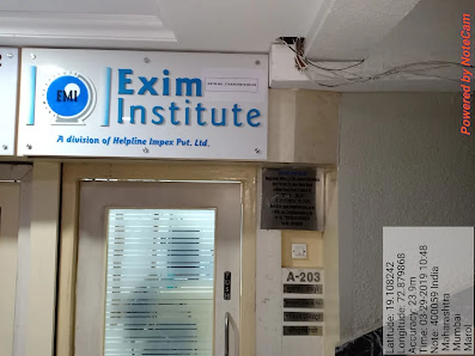 Exim Institute, Mumbai