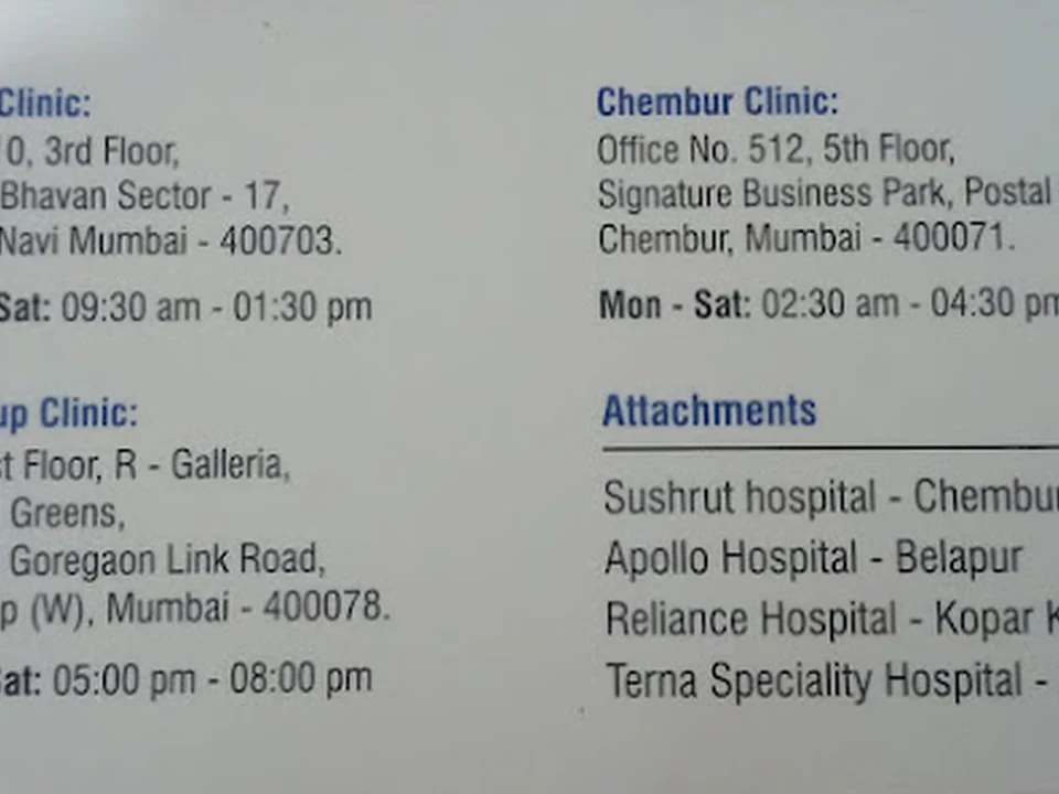 Dr Vasudev, Mumbai