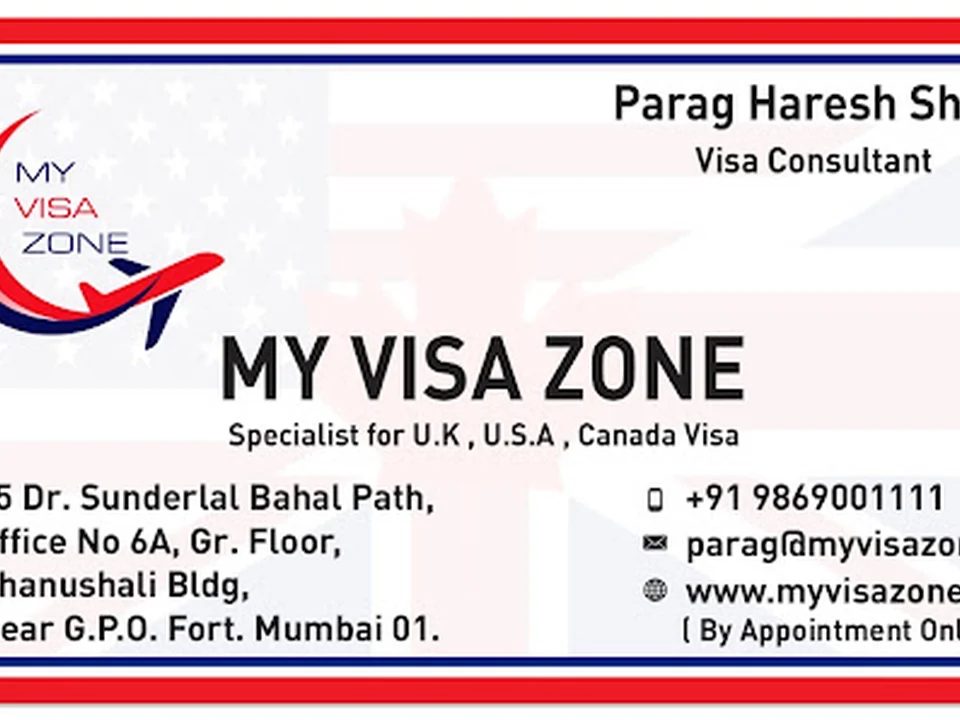 MY VISA ZONE USA visa consultant, Mumbai