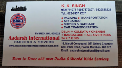 Aadarsh International Packers & Movers - AIPM