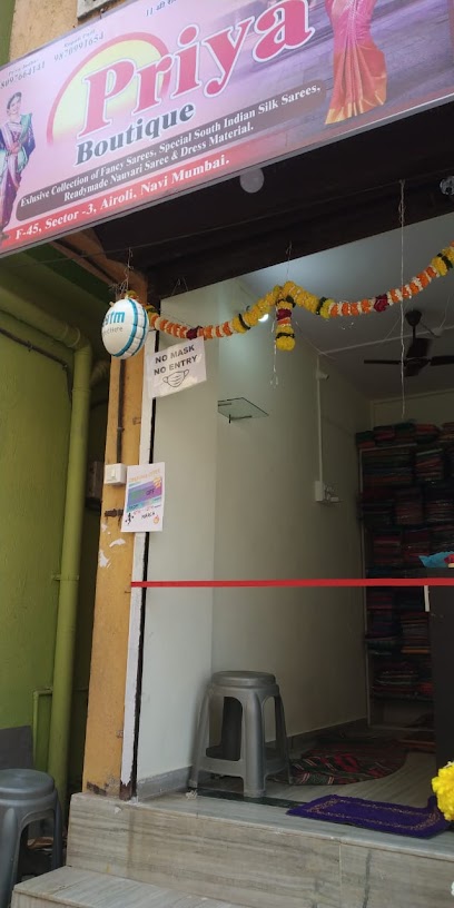 Priya Boutique | Silk Sarees| kanjivaram saree | Airoli Navi Mumbai